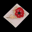Women Girls Ladies Fashionable Rhinestone Brooch Pin Lovers Family Co-workers Gift Supplies