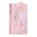 Women Eyebrow Trimmer Comb Eyelash Hair Scissors Cutter Remover Makeup Tool