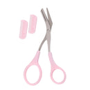 Women Eyebrow Trimmer Comb Eyelash Hair Scissors Cutter Remover Makeup Tool
