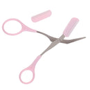 Women Eyebrow Trimmer Comb Eyelash Hair Scissors Cutter Remover Makeup Tool