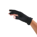 Professional Billiards Right Hand 3 Fingers Stretchable Gloves Snooker Pool Cue Shooters Glove Black