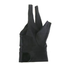 Professional Billiards Right Hand 3 Fingers Stretchable Gloves Snooker Pool Cue Shooters Glove Black