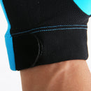 Professional Billiards Right Hand 3 Fingers Stretchable Gloves Snooker Pool Cue Shooters Glove Blue