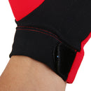Professional Billiards Left Hand 3 Fingers Stretchable Gloves Snooker Pool Cue Shooters Glove Red