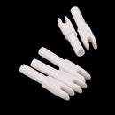 Archery Hunting Archery Plastic Nocks Compatible for Compound Recurve Bow Size G White Pack of 10PCS
