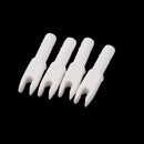 Archery Hunting Archery Plastic Nocks Compatible for Compound Recurve Bow Size G White Pack of 10PCS