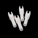 Archery Hunting Archery Plastic Nocks Compatible for Compound Recurve Bow Size G White Pack of 10PCS