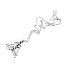 Novelty Buddha yoga meditation crystal Pendant Statement Necklace Chain Unique Gifts Women