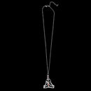 Novelty Buddha yoga meditation crystal Pendant Statement Necklace Chain Unique Gifts Women