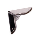 6Pcs Blouse Shirt Metallic Metal Pointed Collar Clips Wing Tips Silver