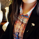 Vintage Gingko Leaf Lapel Stick Pin Suit Tie Hat Scarf Brooch Pin Gold