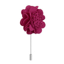Handmade Men Flower Brooch Pin Lapel Boutonniere Stick T-Shirt Decor Rose