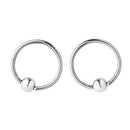 4 Pairs 16G Captive Bead Closure  Hoop Earring Tragus Helix Jewelry