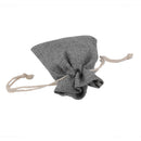 Pack Of 10 Hessian Burlap Linen Jute Retro Wedding Drawstring Pouch Gift Bag
