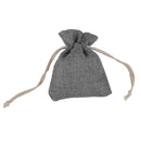 Pack Of 10 Hessian Burlap Linen Jute Retro Wedding Drawstring Pouch Gift Bag