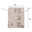 10Pcs Linen Jute Sack Jewelry Pouch Drawstring Gift Bags Holder Wedding