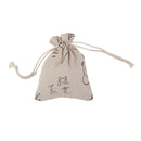 10Pcs Linen Jute Sack Jewelry Pouch Drawstring Gift Bags Holder Wedding