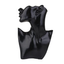 Black Resin Figurine Mannequin Model Jewelry Display Stand Rack