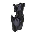 Black Resin Figurine Mannequin Model Jewelry Display Stand Rack