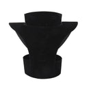 Black Velvet Ring Earring Necklace Jewelry Display Stand Rack Holder