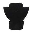 Black Velvet Ring Earring Necklace Jewelry Display Stand Rack Holder