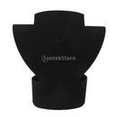 Black Velvet Ring Earring Necklace Jewelry Display Stand Rack Holder