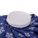 9" Ice Bag Cold Pack Sports Injury Neck Knee Pain Relief Snowflake Royalblue