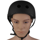 Bike Cycling Scooter Ski Skate Skateboard Protector Helmet - Frosted Black S