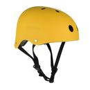 Cycling Scooter Ski Skate Skateboard Protector Helmet - Frosted Yellow S