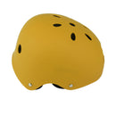 Cycling Scooter Skate Skateboard Protector Helmet - Frosted Yellow M