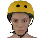 Cycling Scooter Skate Skateboard Protector Helmet - Frosted Yellow M