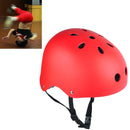 Bike Cycling Scooter Ski Skate Skateboard Protector Helmet -Frosted Red M