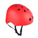 Bike Cycling Scooter Ski Skate Skateboard Protector Helmet -Frosted Red L