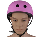 Bike Cycling Scooter Ski Skate Skateboard Protector Helmet - Frosted Pink L