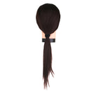 Real Hair Salon Hairdressing Styling Practice Head Mannequin 16'' w/ Holder