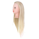 Salon Hairdressing Hair Styling Training Head Mannequin 19.6'' w/ Holder
