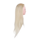 Salon Hairdressing Hair Styling Training Head Mannequin 19.6'' w/ Holder