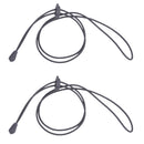 Reflective Shoe Laces Locking Shoelaces Running Cycling Shoestring Dark Grey