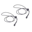 Reflective Shoe Laces Locking Shoelaces Running Cycling Shoestring Dark Grey