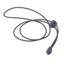 Reflective Shoe Laces Locking Shoelaces Running Cycling Shoestring Dark Grey