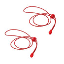 Reflective Locking Shoelaces Running Cycling Shoestring - Red