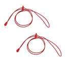 Reflective Locking Shoelaces Running Cycling Shoestring - Red