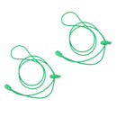 Elastic Lock Shoelaces for Running Jogging Sports - Green
