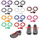 Elastic Lock Shoelaces for Running Jogging Sports - Green