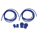 Elastic Lock Shoelaces for Running Jogging Sports - Blue
