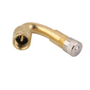 2pcs Tyre Valve Extension 45 Degree Adaptor Motorcycle Car Tire Stem Extenders