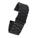 24mm Stainless Steel Watch Band Replacement For 42mm Apple Watch Black