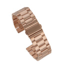 22mm Stainless Steel Watch Band Replacement For 38mm Apple Watch Rose Gold