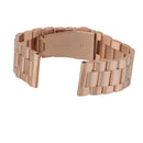 22mm Stainless Steel Watch Band Replacement For 38mm Apple Watch Rose Gold