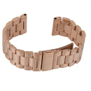 22mm Stainless Steel Watch Band Replacement For 38mm Apple Watch Rose Gold